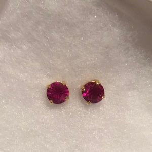 Kate Spade Stud Pink Earrings